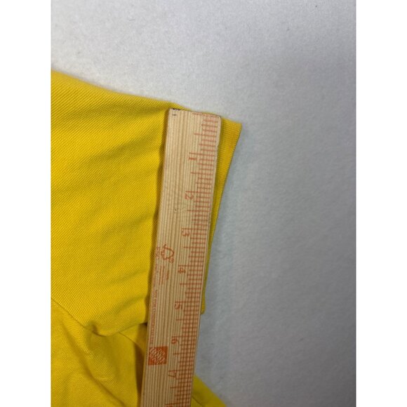 Polo Ralph Lauren Yellow Classic Fit Short Sleeve Polo Shirt  Cotton youth 14-16 - Picture 7 of 10